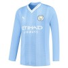 Maglia da Calcio a Maniche Lunghe Manchester City 2023-24 Casa per Uomo